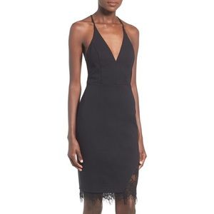ASTR Body Con Lace Dress